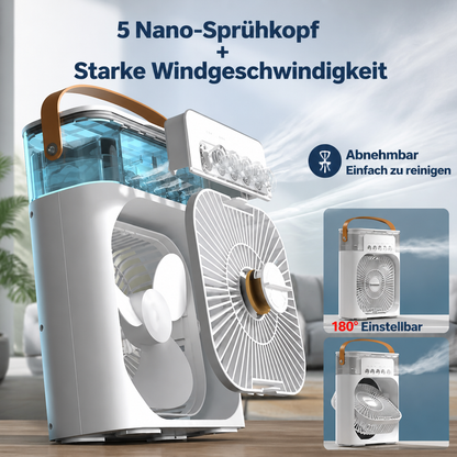 Coolvento Mini-Luftkühler mit Ventilator für Zuhause & Büro