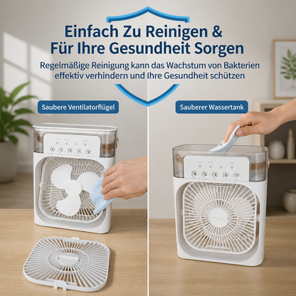 Coolvento Mini-Luftkühler mit Ventilator für Zuhause & Büro